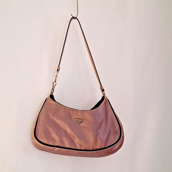 Silk Prada Shoulder Bag - Picture 1 of 10